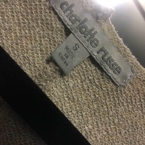 Cropped sweater top - Picture 2 of 2